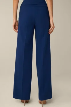 Crepe-Palazzo-Hose In