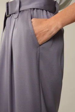 Crepe-Palazzo-Hose In