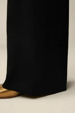 Crepe-Palazzo-Hose In