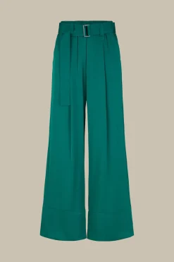 Crepe-Palazzo-Hose In