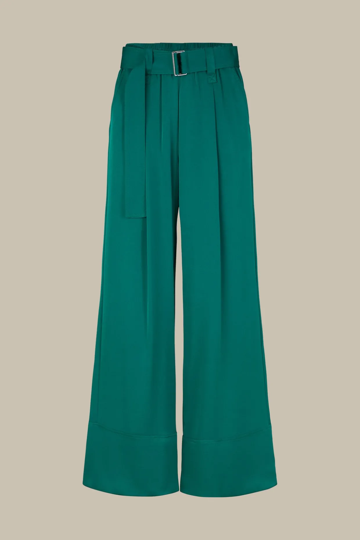 Crepe-Palazzo-Hose In