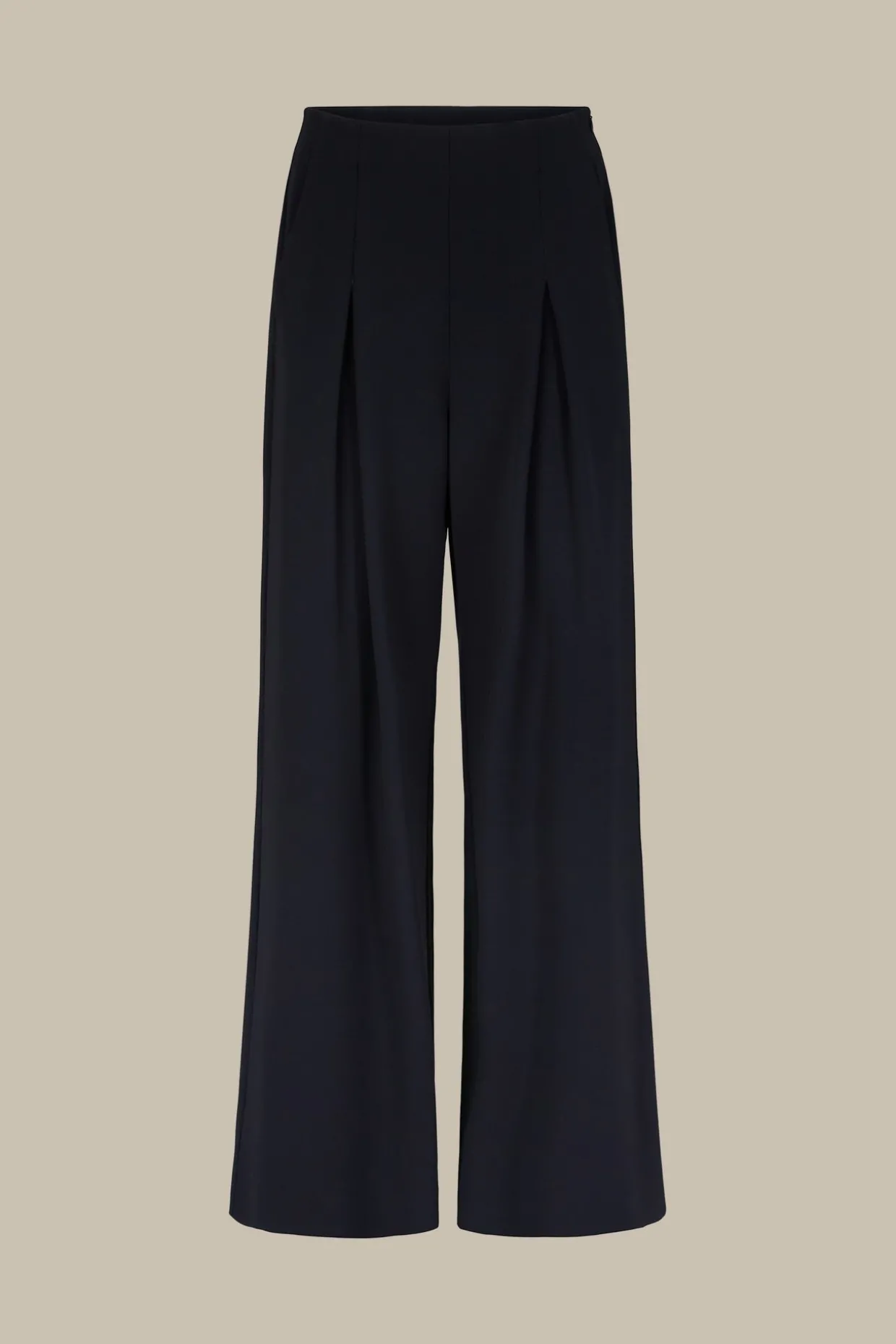 Crepe-Palazzo-Hose In