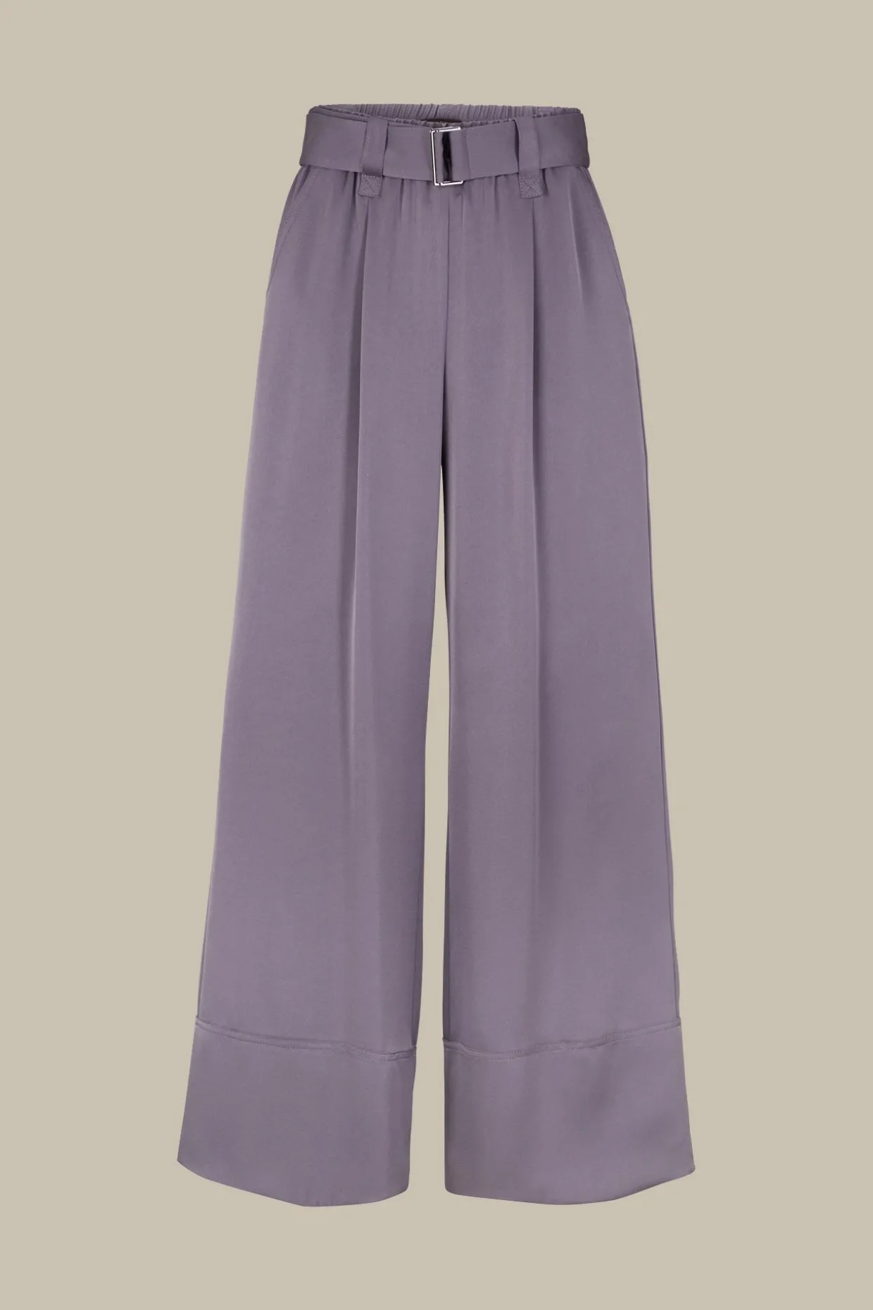 Crepe-Palazzo-Hose In