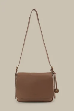 Crossbody-Bag Aus Nappaleder In Braun