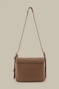 Crossbody-Bag Aus Nappaleder In Braun
