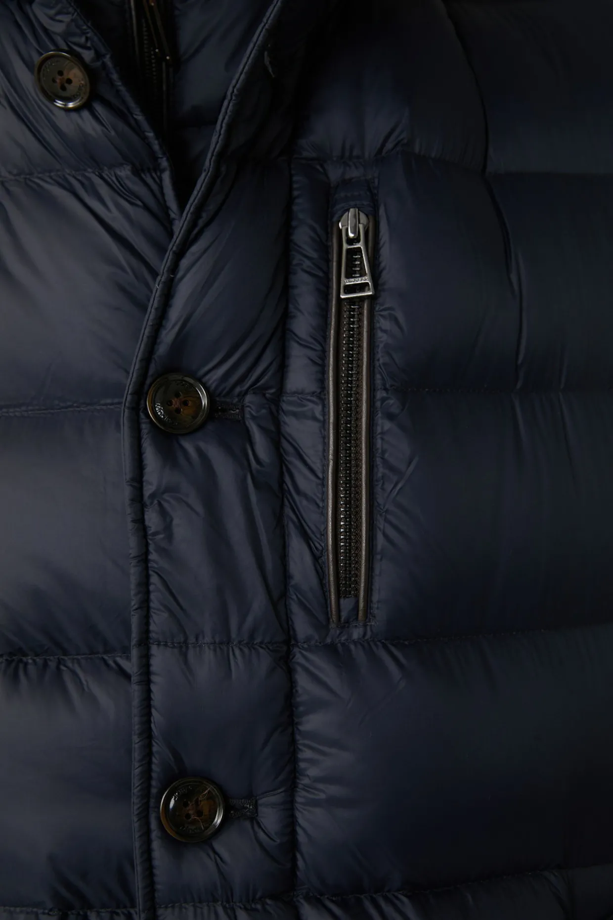 Daunen-Steppmantel Otello In Dunkelblau