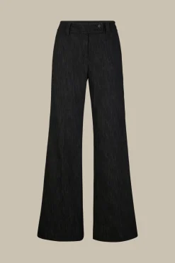 Denim-Palazzo-Hose In