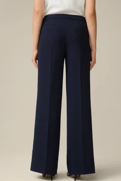 Double-Wollcrepe-Palazzo-Hose In