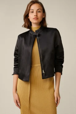 Duchesse-Satin-Blouson In