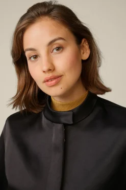 Duchesse-Satin-Blouson In