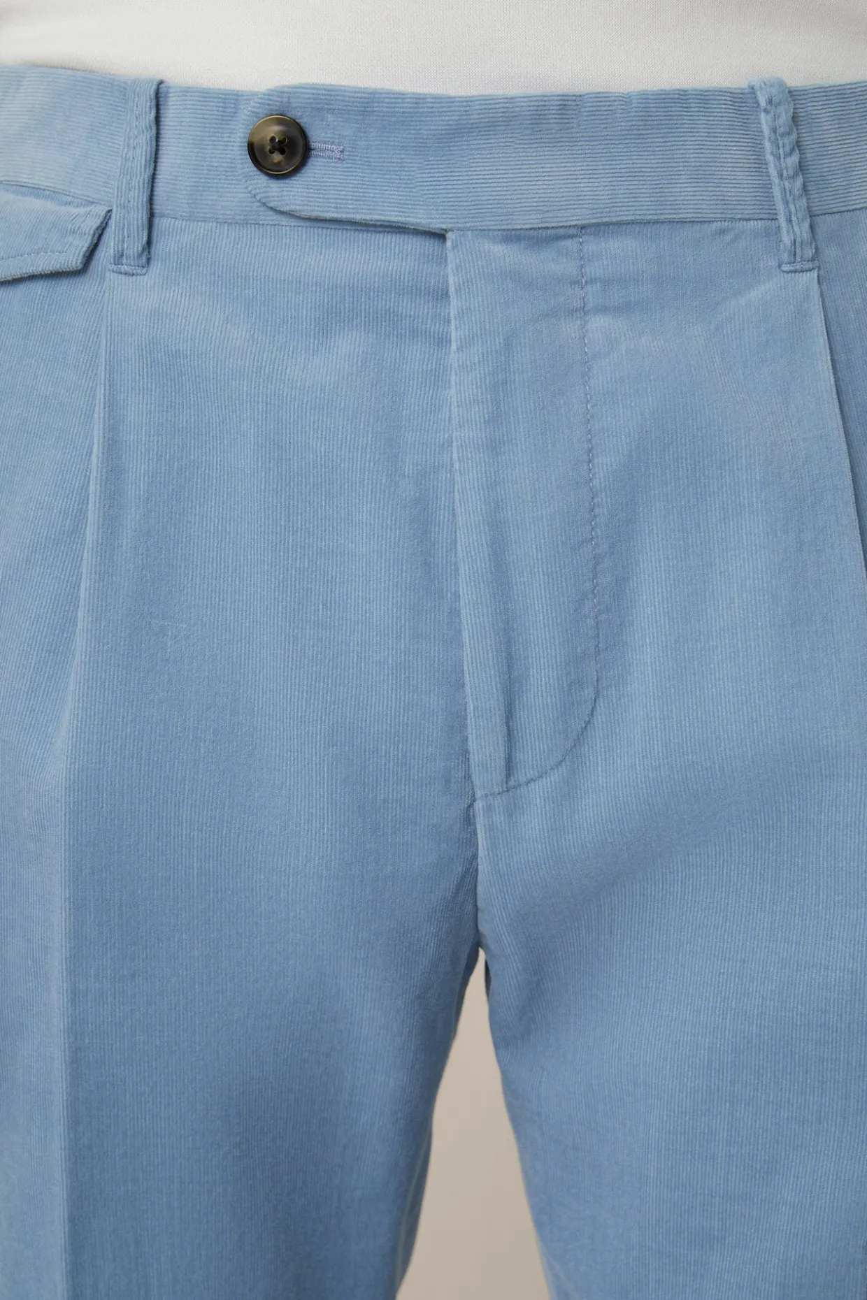 Feincord-Baukasten-Hose Sapo Mit Bundfalte In