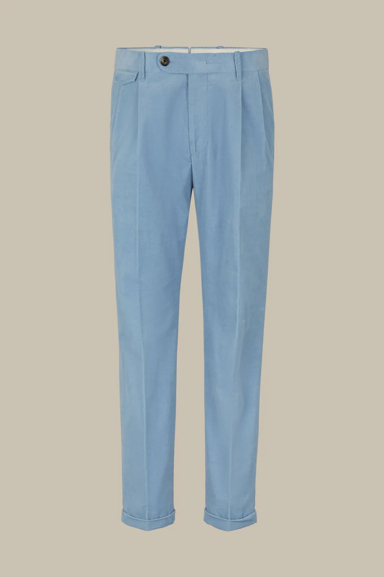 Feincord-Baukasten-Hose Sapo Mit Bundfalte In