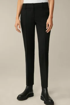 Flanell-Anzug-Hose In