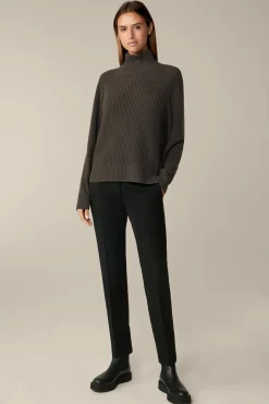 Flanell-Anzug-Hose In