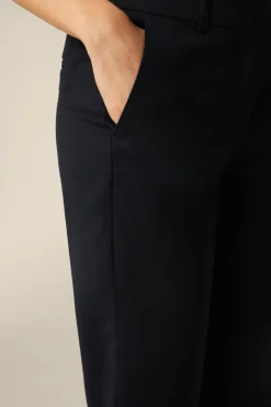 Flanell-Anzug-Hose In