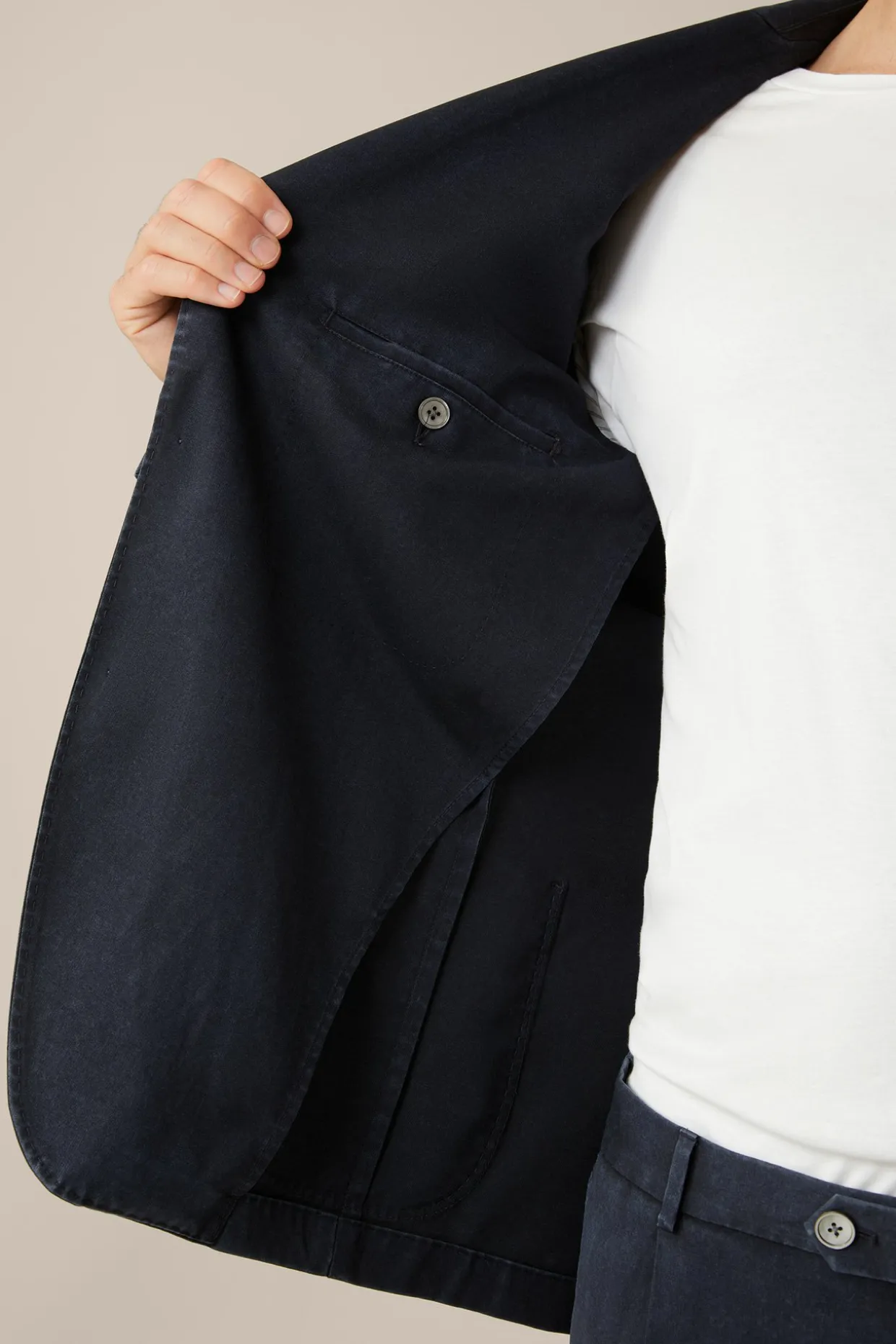 Frosted Wool-Sakko Manolo In