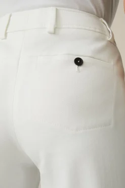 Gabardine-Palazzo-Hose In