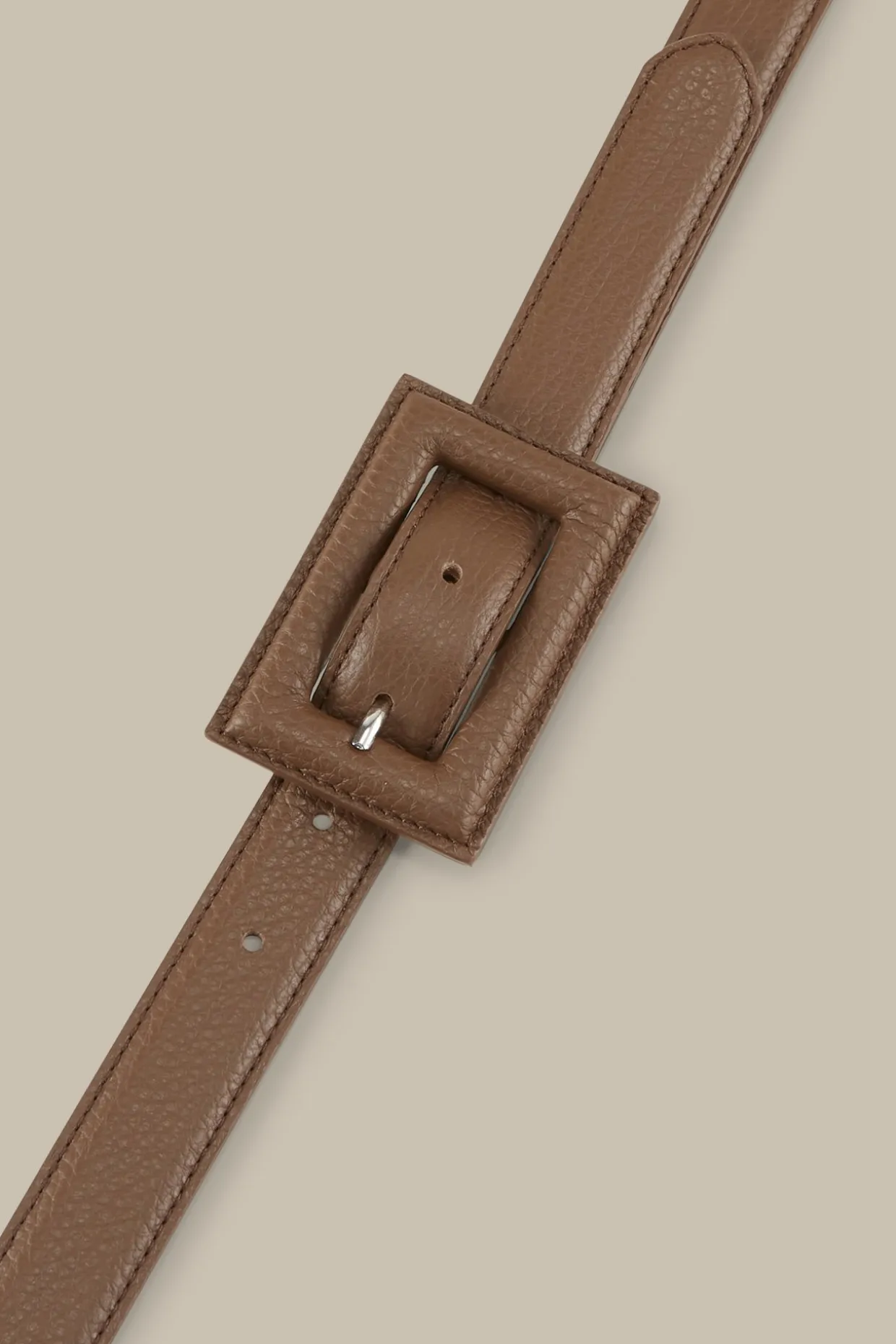 Gürtel Aus Nappaleder In Braun