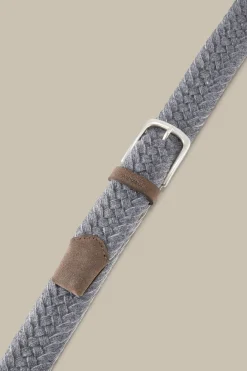 Gürtel Aus Wolle Und Velours In