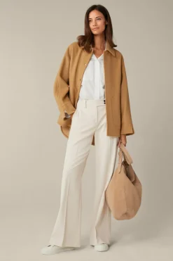 Hobo-Bag Aus Veloursleder In