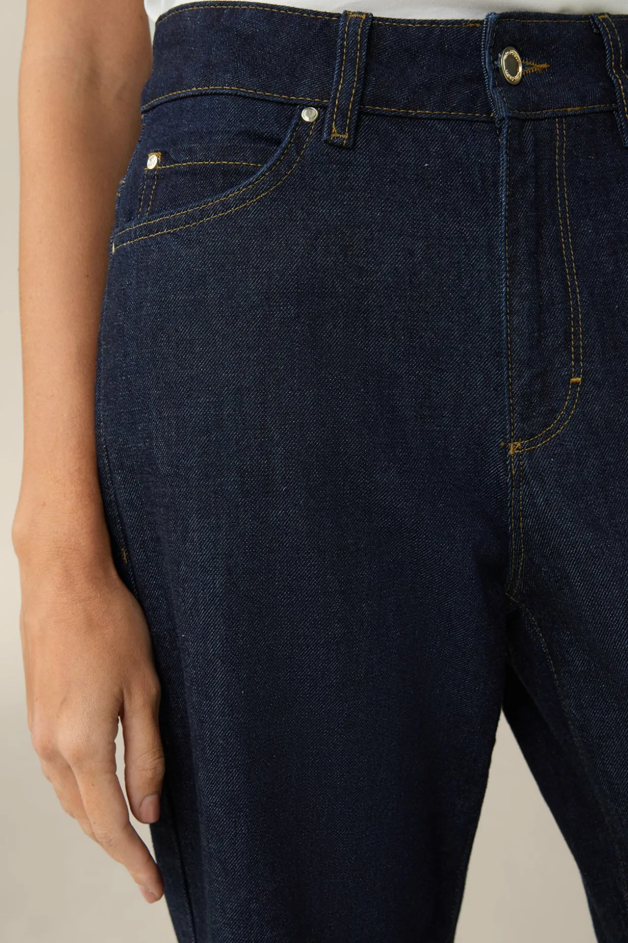 Jeans-Culotte In