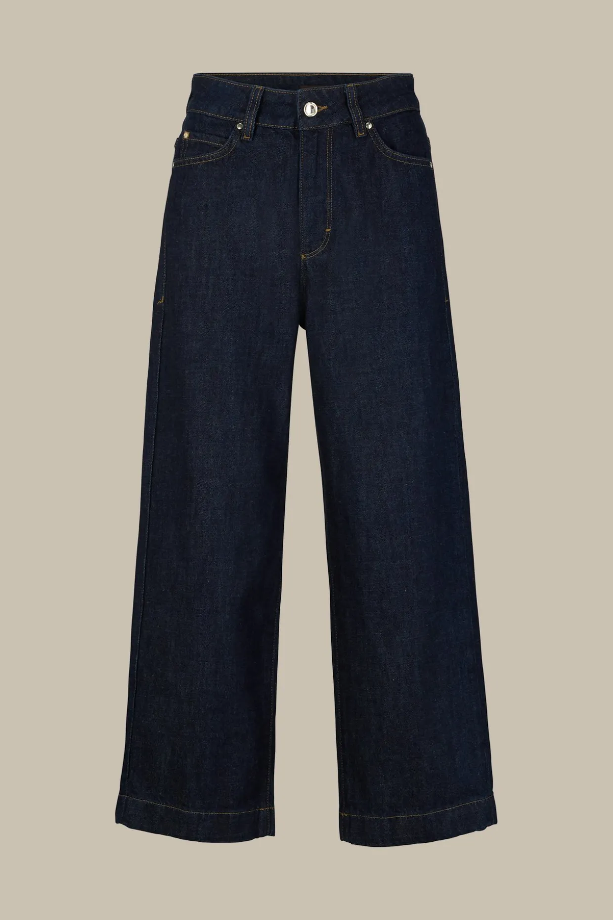 Jeans-Culotte In