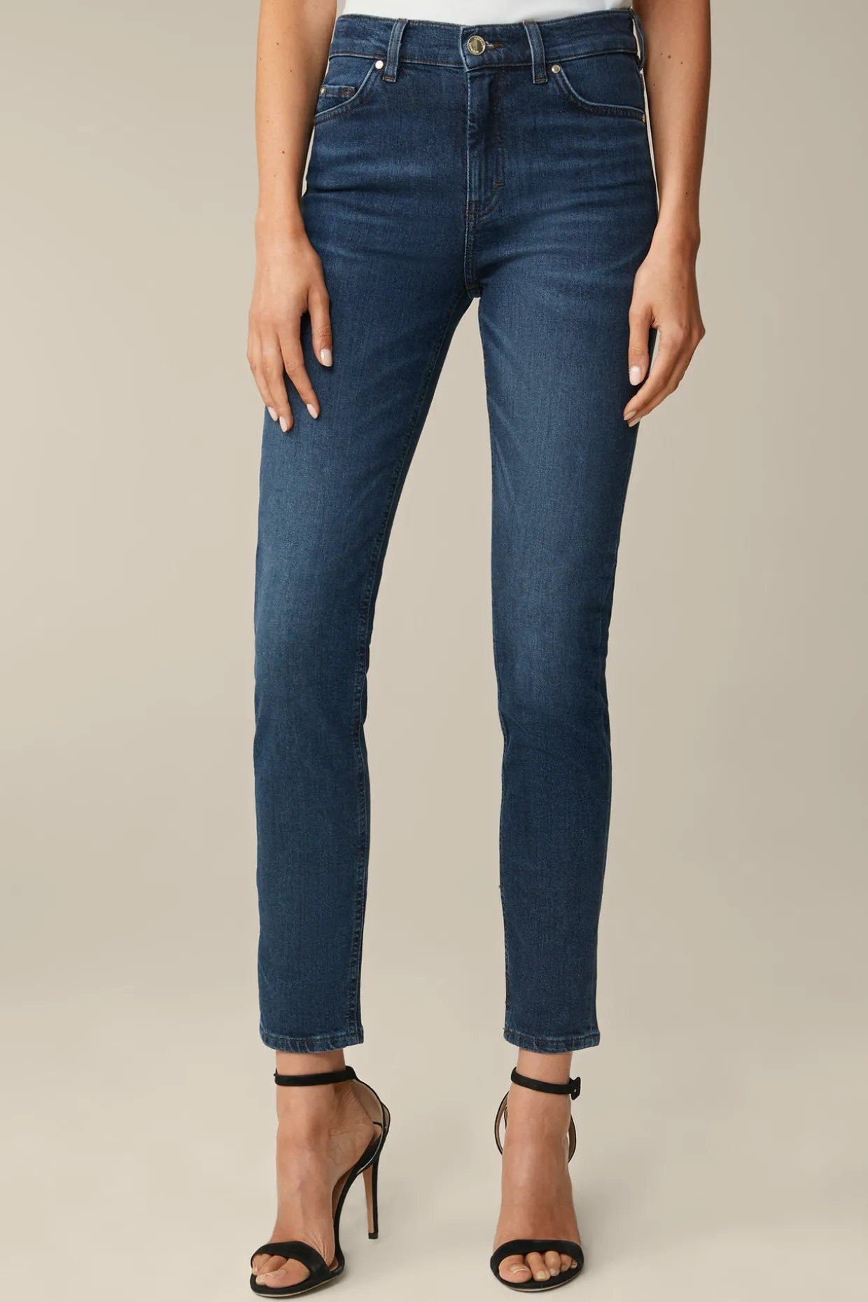 Jeans-Hose Im Slim Fit In