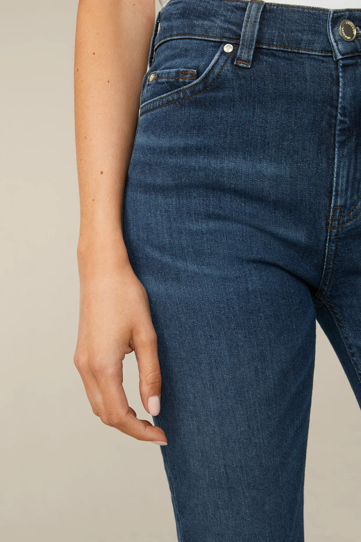 Jeans-Hose Im Slim Fit In