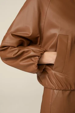Lammnappa-Leder-Blouson In