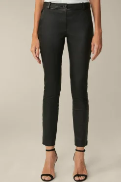 Lammnappa-Leder-Hose In