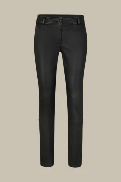 Lammnappa-Leder-Hose In