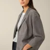 Lammvelours-Lederjacke In