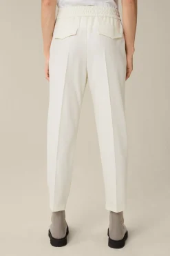 Luxus-Flanell-Hose Im Jogger-Stil In