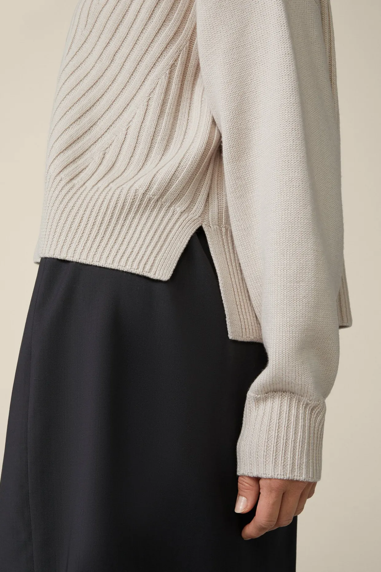 Merino-Pullover In