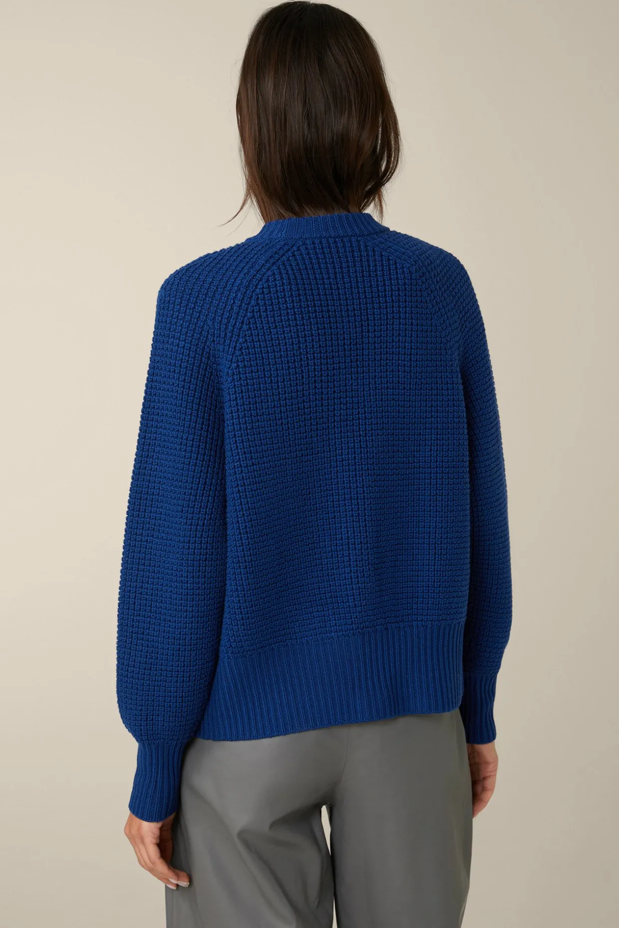 Merino-Strick-Cardigan In