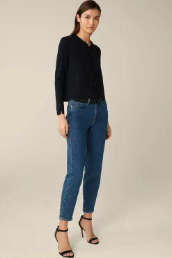 Merino-Strick-Cardigan In