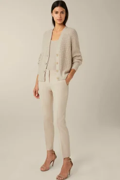 Merino-Strick-Cardigan In