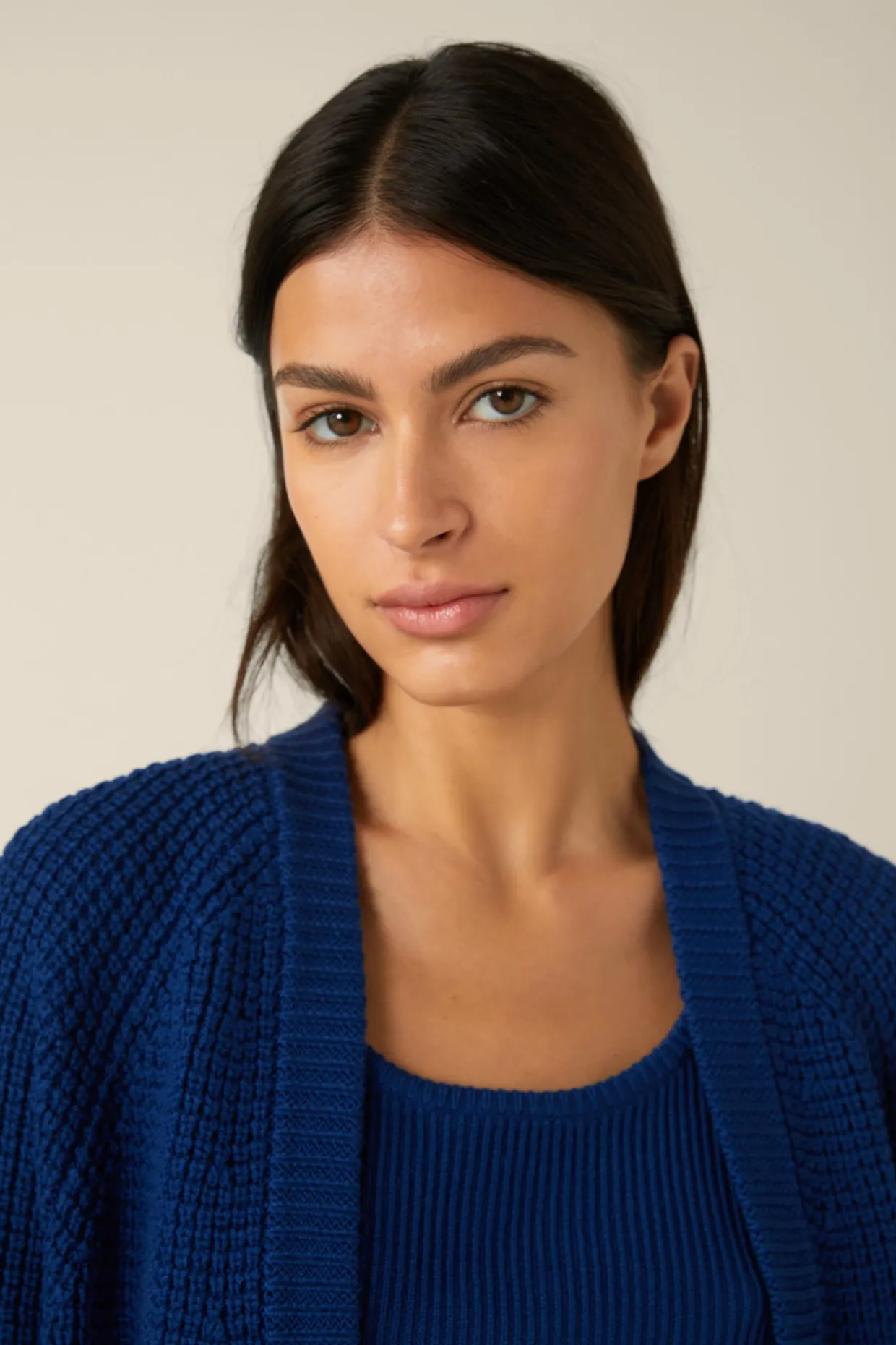 Merino-Strick-Cardigan In