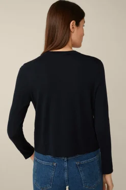 Merino-Strick-Cardigan In
