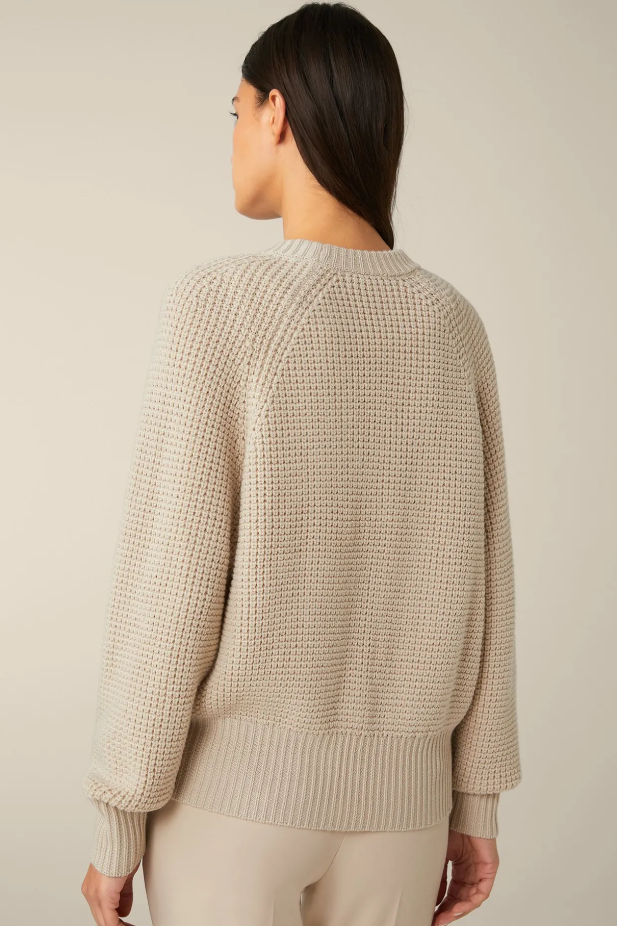 Merino-Strick-Cardigan In