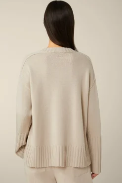 Merino-Strick-Pullover In