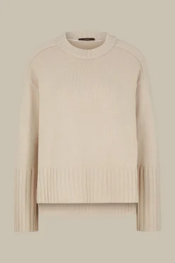 Merino-Strick-Pullover In