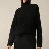 Merino-Strick-Rollkragen-Pullover In