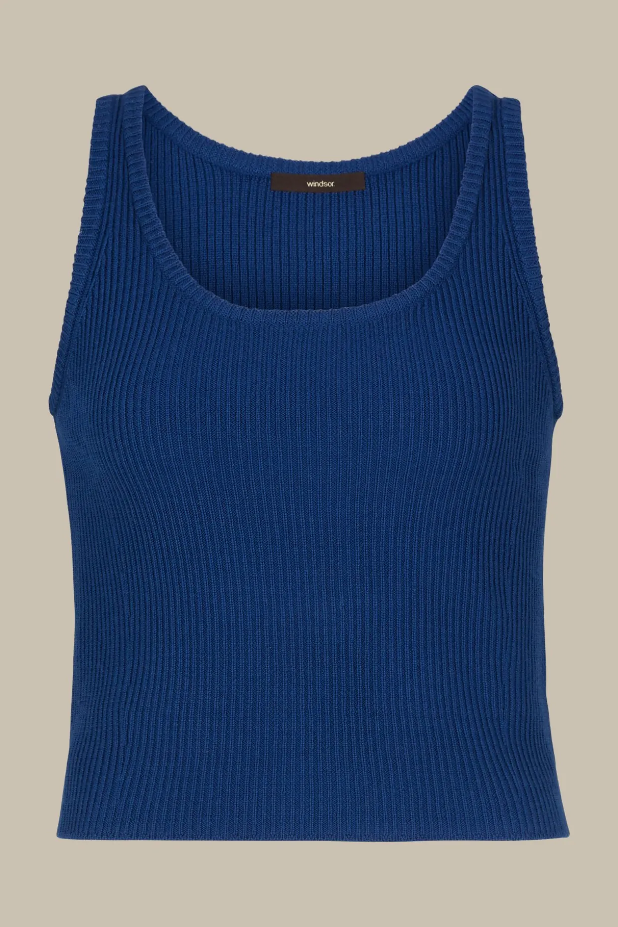 Merino-Strick-Top In