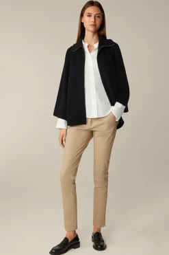 Merino-Strick-Zip-Cardigan In