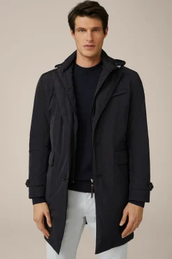 Nylon-Parka Venosa Mit Reverskragen In
