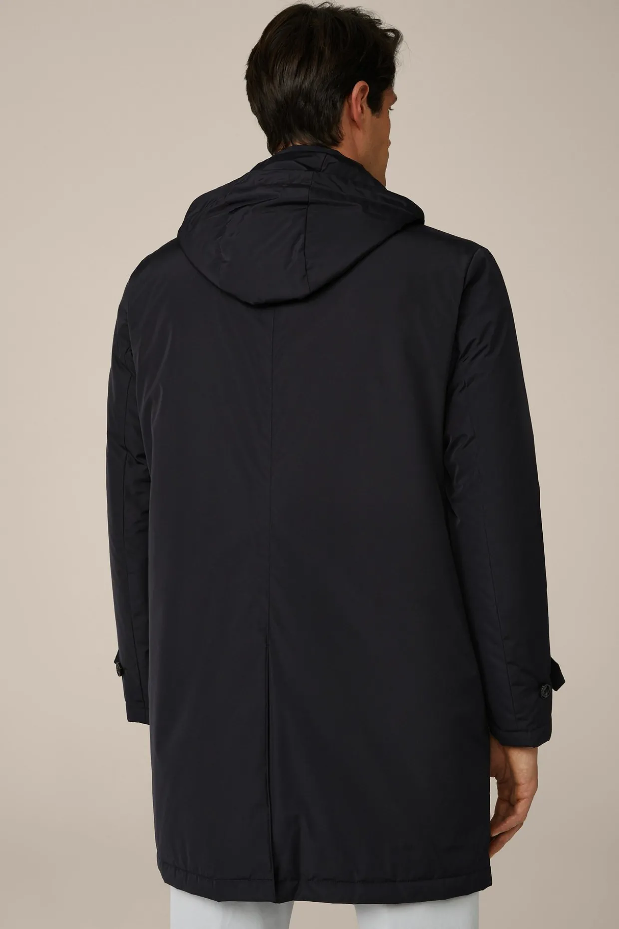Nylon-Parka Venosa Mit Reverskragen In