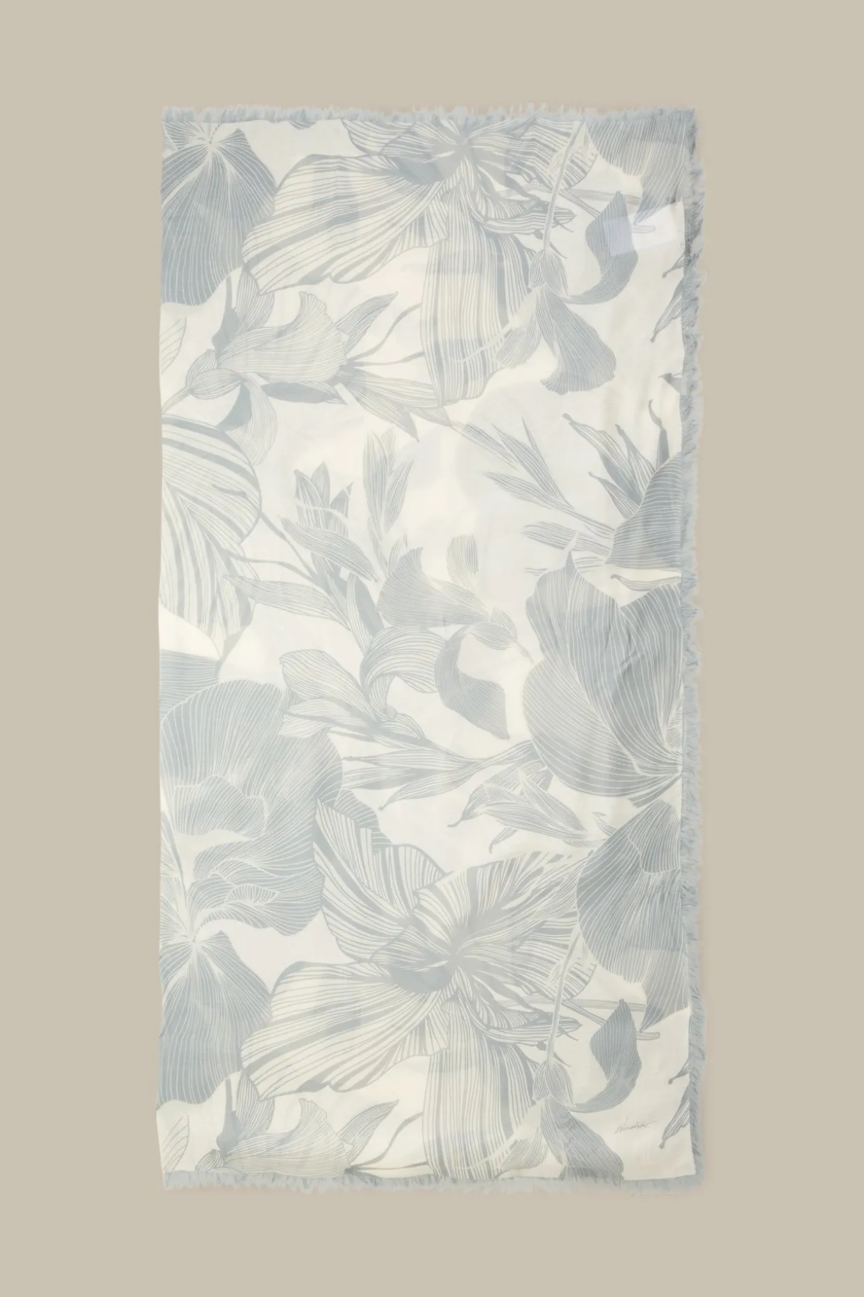 Print-Tuch Aus Modal In