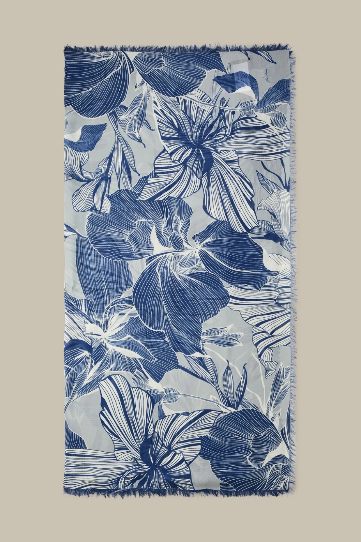 Print-Tuch Aus Modal In