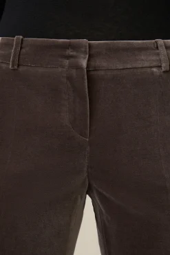 Samt-Anzug-Hose In